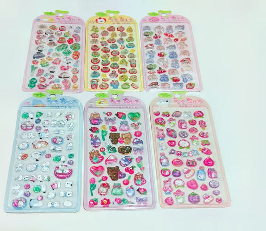 AA💖超人気桃シリーズ 硬いシール12種類   硬殻包装