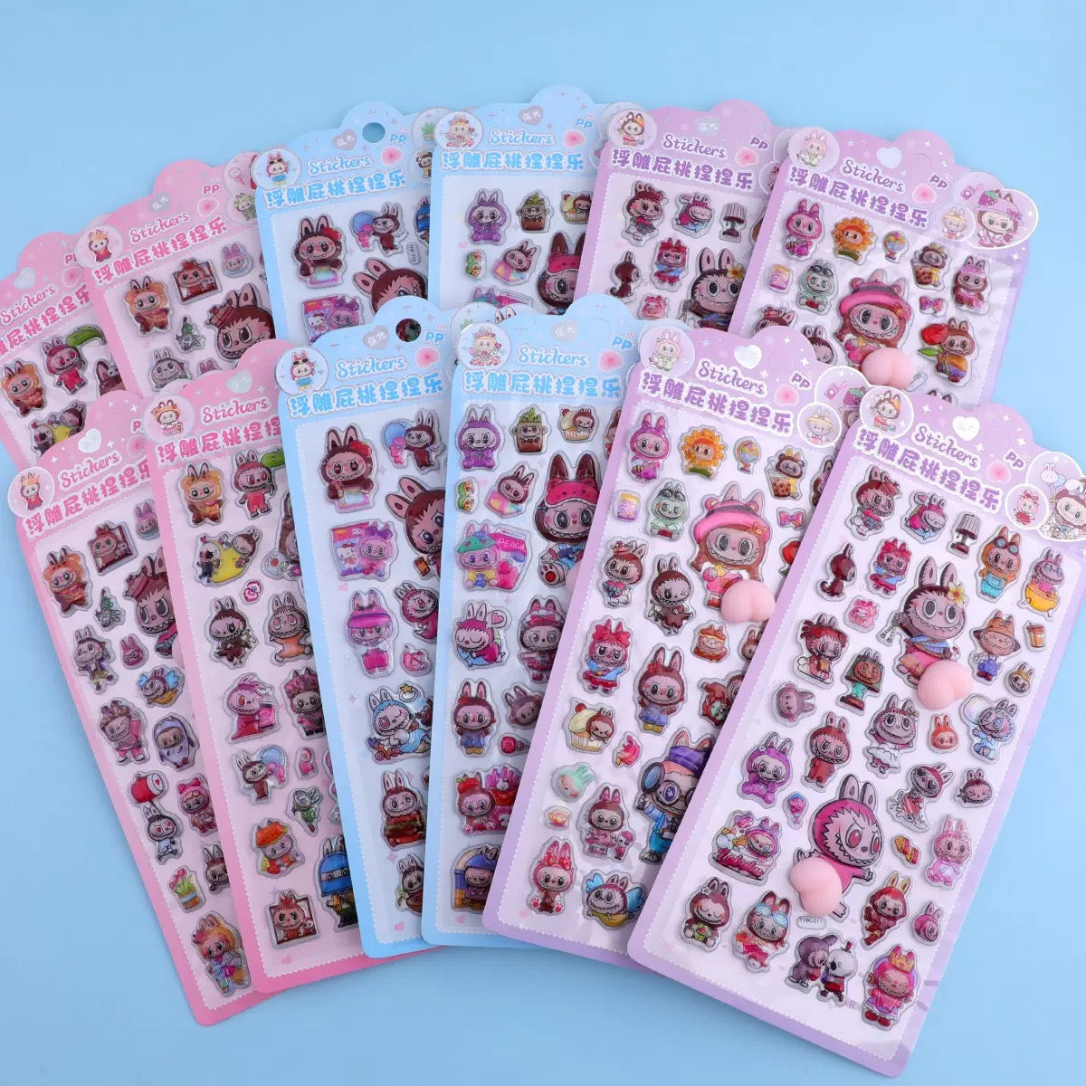 AA💖ラブ お尻シール 6種類 opp包装