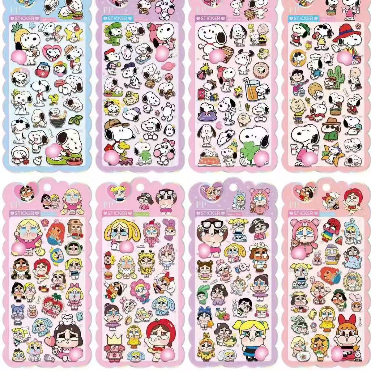 AA💖泣き虫とスヌーピー 4種類 硬殻包装