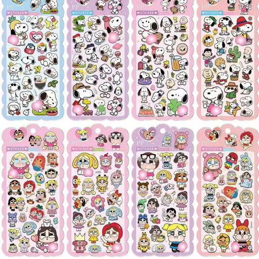 AA💖泣き虫とスヌーピー 4種類 硬殻包装