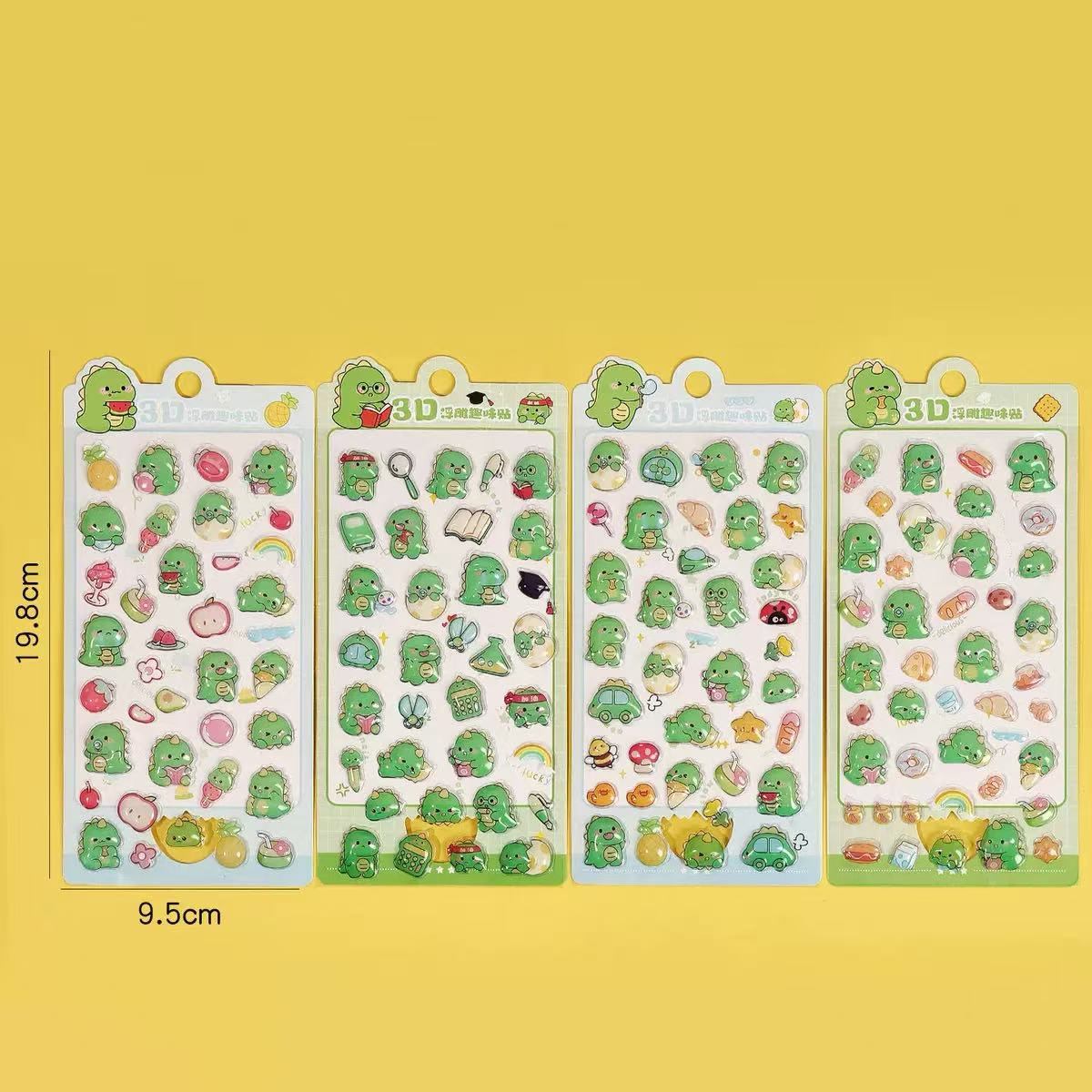 AA💖かわいい恐竜ちゃん 4種類