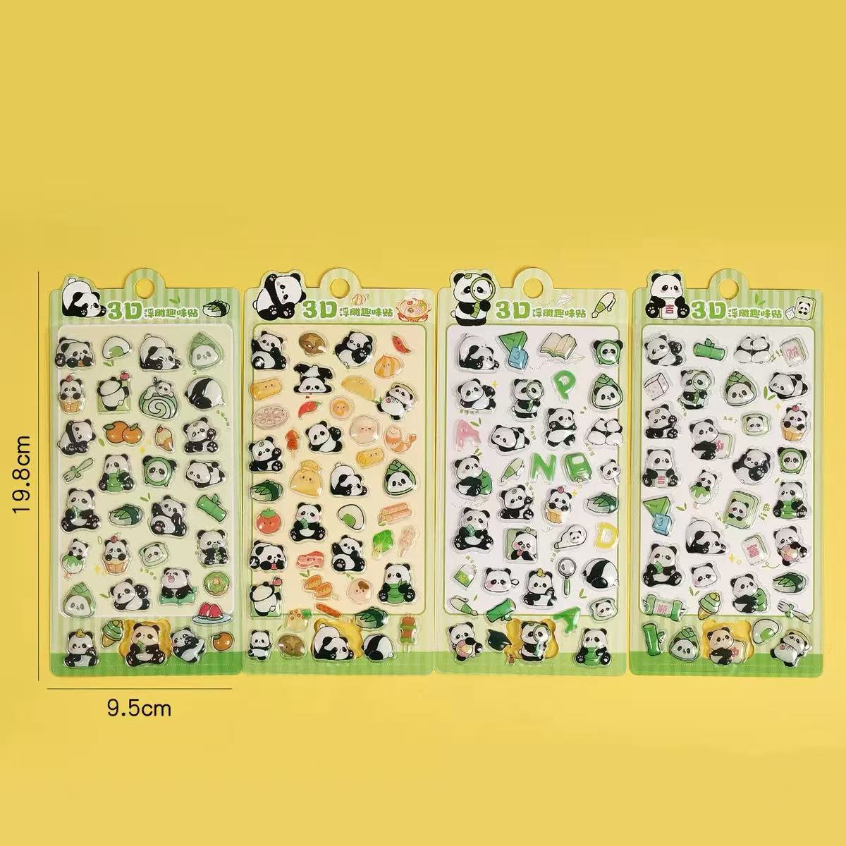 AA💖かわいいパンダちゃん 4種類