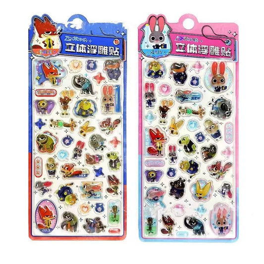 中国限定正規品💖ZOO 硬いシール 2種類 硬殻包装