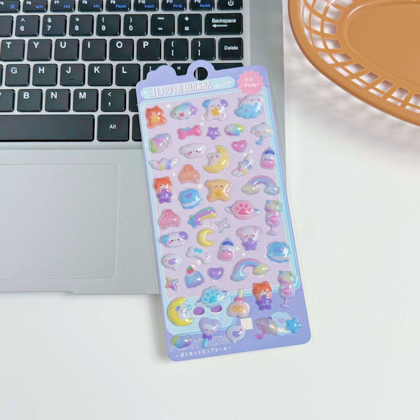 AA💖ベストセラー可愛い動物 中空 6種類 opp包装