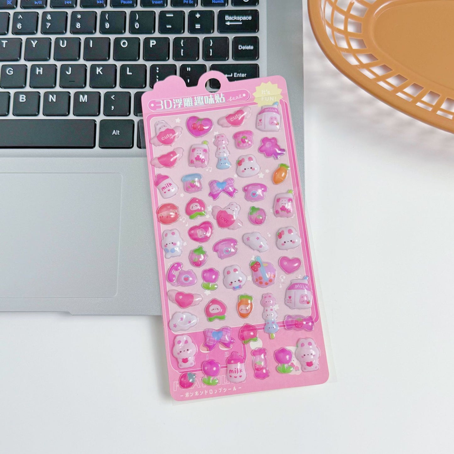 AA💖ベストセラー可愛い動物 中空 6種類 opp包装