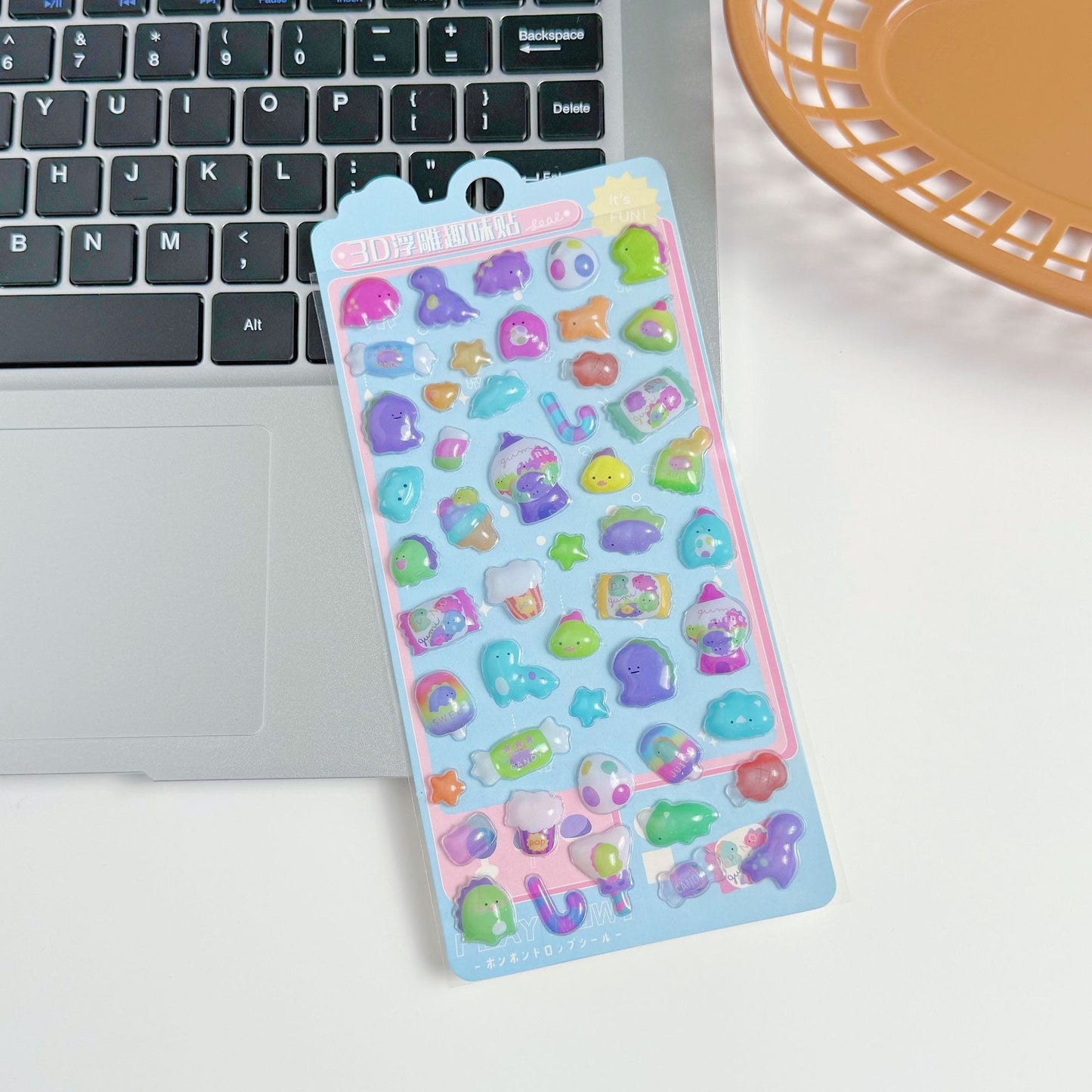 AA💖ベストセラー可愛い動物 中空 6種類 opp包装