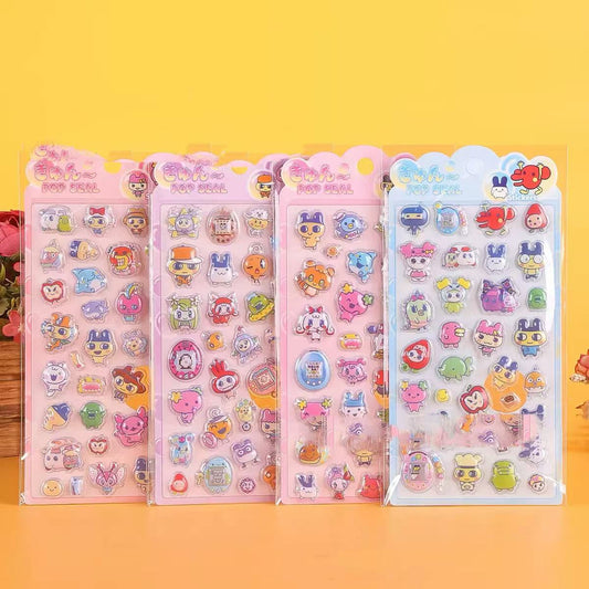 AA💖たまごっ 中空シール 4種類  opp包装