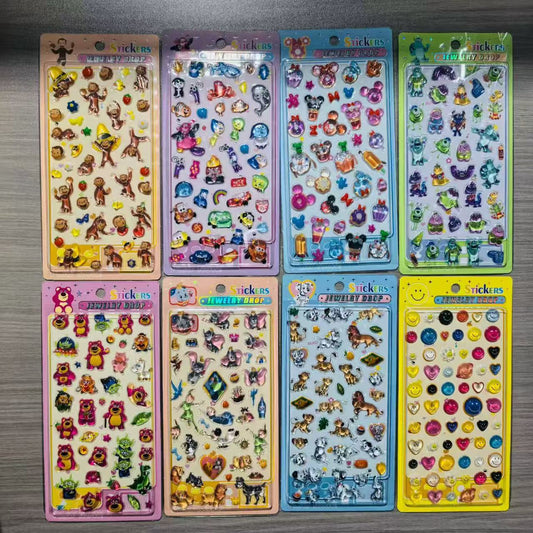 AA💞硬いシール 8種類 硬殻包装