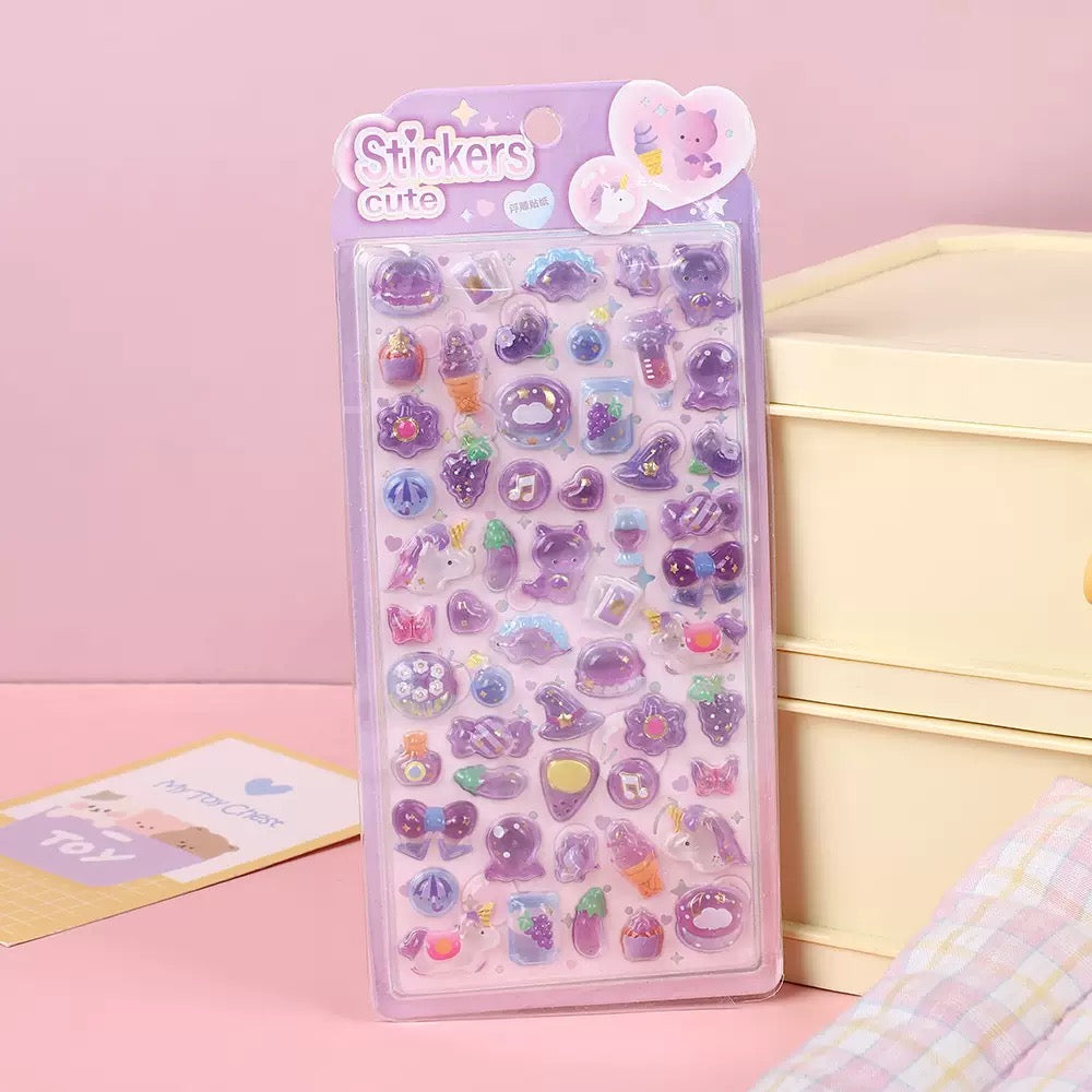 AA💖フルーツ シリーズ  硬いシール 4種類   硬殻包装