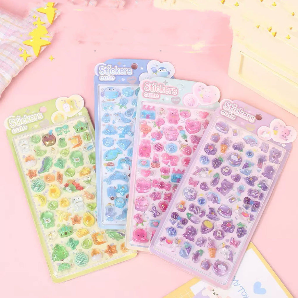 AA💖フルーツ シリーズ  硬いシール 4種類   硬殻包装