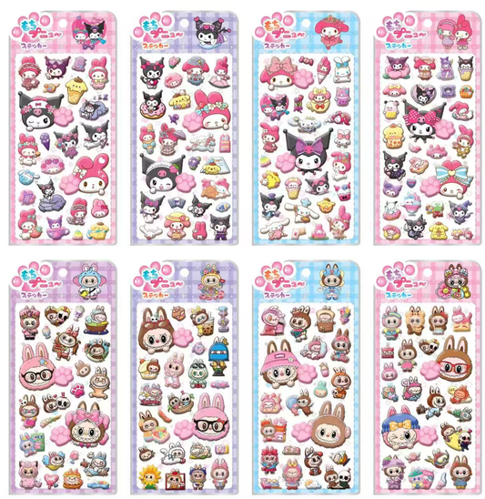 AA💖サンリオ猫の爪シール4種類  opp包装