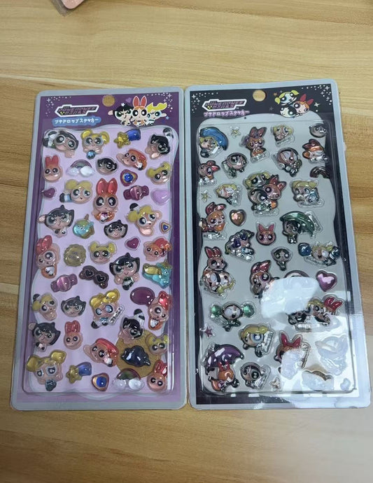 AA💖フライト・ガールズ 硬いシール 2種類  硬殻包装