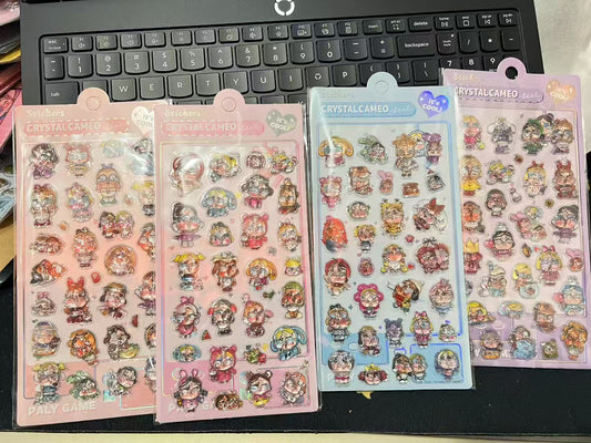 AA💖泣き子硬いシール4種類  opp包装