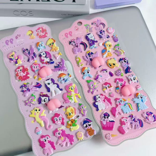 AA💖ポニーベリーお尻シール 2種類 opp包装